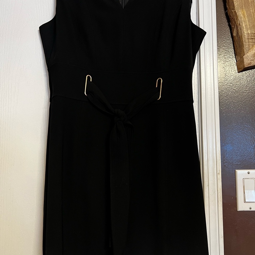 Le Chateau Black Strapless Dress